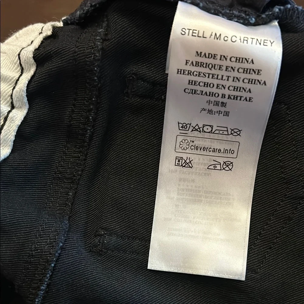 Stella McCartney Dark Navy Cotton Jeans with Stretch Toddler Size 12 Months - Picture 7 of 12